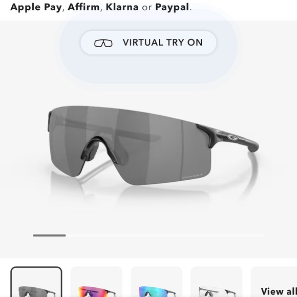 Mens Oakley EVZERO BLADES Sunglasses - Picture 2 of 6